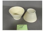 Yellow Color-Glaze Round Porcelain Dinner Plate