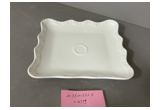 Glazed Round Reinforced Porcelain Dinner Plate