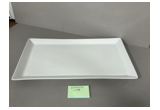 High-White Oval Porcelain Serving Platter