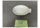 Glazed Round Reinforced Porcelain Dessert Plate