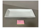 High-White Oval Porcelain Serving Platter