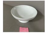 High-White Porcelain Serving Bowl