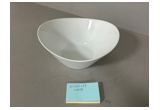 High-White Porcelain Serving Bowl