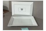 High-White Oval Porcelain Serving Platter