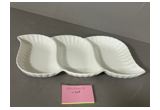 Glazed Round Reinforced Porcelain Dessert Plate