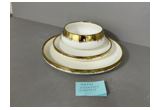 Electroplated Porcelain Dinnerware Set