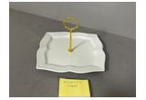 Glazed Round Reinforced Porcelain Dinner Plate