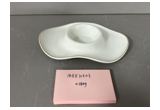 Gold-Rim Oval Reinforced Porcelain Serving Plate