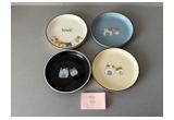 Color-Glaze Oval Porcelain Serving Plate