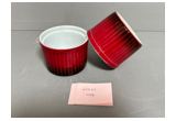 Red Color-Glaze Porcelain Bowl