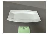 Glazed Oval Reinforced Porcelain Serving Plate