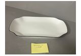 Black-Rim Reinforced Porcelain Bowl