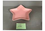 Color-Glaze Round Porcelain Dessert Plate
