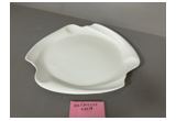 Glazed Round Reinforced Porcelain Serving Plate