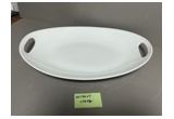 High-White Porcelain Serving Dish