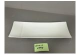 Glazed Oval Reinforced Porcelain Serving Platter