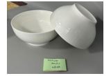 Glazed Reinforced Porcelain Bowl