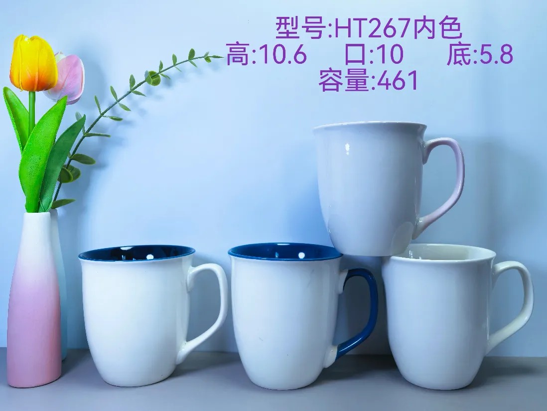 Colored Interior Ceramic Mug