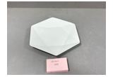 Glazed Round Reinforced Porcelain Dinner Plate