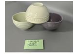 Glazed Round Reinforced Porcelain Dessert Plate