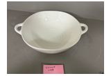 Glazed Reinforced Porcelain Serving Bowl