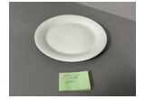 Glazed Round Reinforced Porcelain Dinner Plate