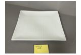 Glazed Round Reinforced Porcelain Serving Plate