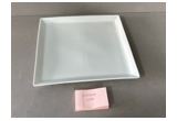 High-White Round Porcelain Dinner Plate