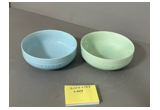 Color-Glaze Round Porcelain Dinner Plate