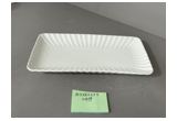 Glazed Oval Reinforced Porcelain Serving Platter