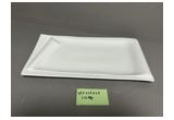 Glazed Oval Reinforced Porcelain Serving Platter