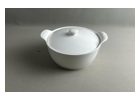 Round Porcelain Serving Bowl