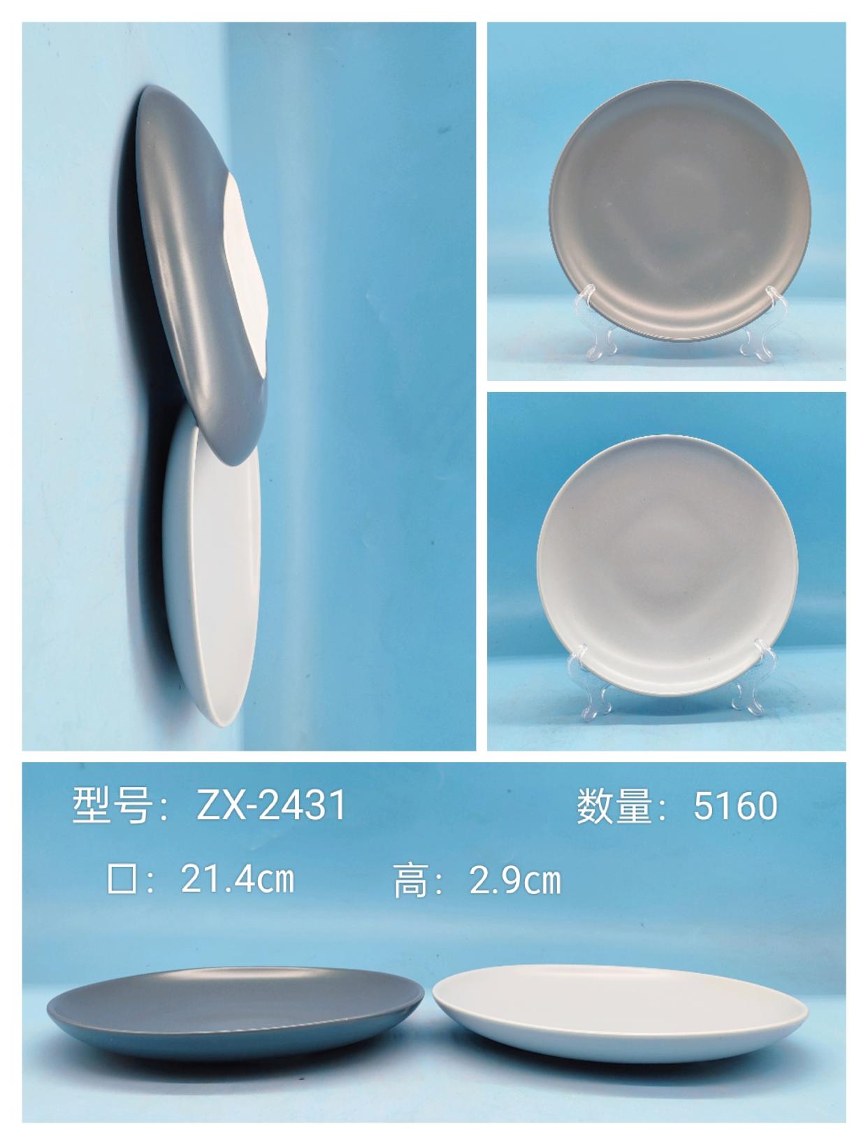 Round Ceramic Plate