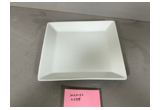 High-White Round Porcelain Dinner Plate