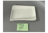 Glazed Oval Reinforced Porcelain Serving Plate
