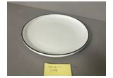 Glazed Round Reinforced Porcelain Dinner Plate