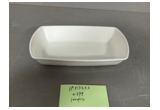 Glazed Oval Reinforced Porcelain Serving Plate
