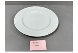 Glazed Round Reinforced Porcelain Dinner Plate