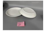 Glazed Round Reinforced Porcelain Dinner Plate