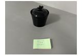 Black Matte Porcelain Cup