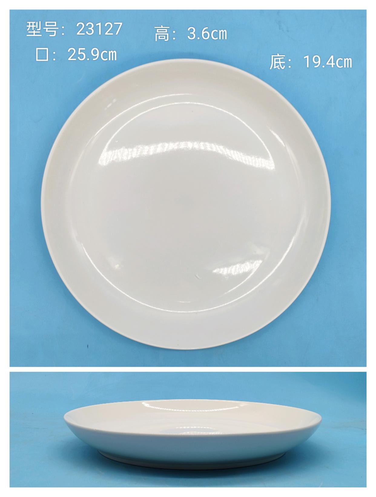 Round Ceramic Plate