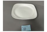 Glazed Round Reinforced Porcelain Dinner Plate