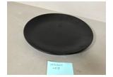 Glazed Round Stoneware Dinner Plate