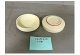 Yellow Color-Glaze Round Porcelain Dessert Plate