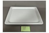 High-White Round Porcelain Serving Plate