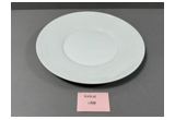Glazed Round Reinforced Porcelain Serving Plate