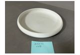 Glazed Round Reinforced Porcelain Dinner Plate
