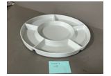 High-White Porcelain Serving Bowl