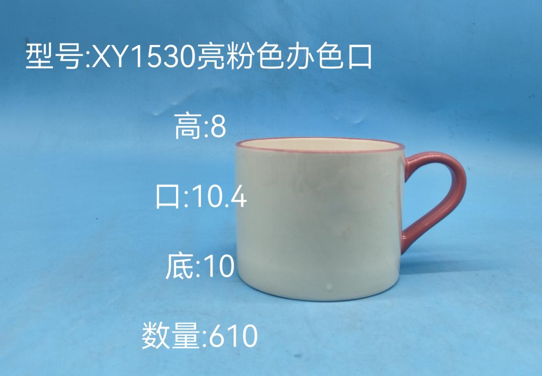 Accent Rim Ceramic Mug
