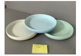 Printed Round Porcelain Dessert Plate